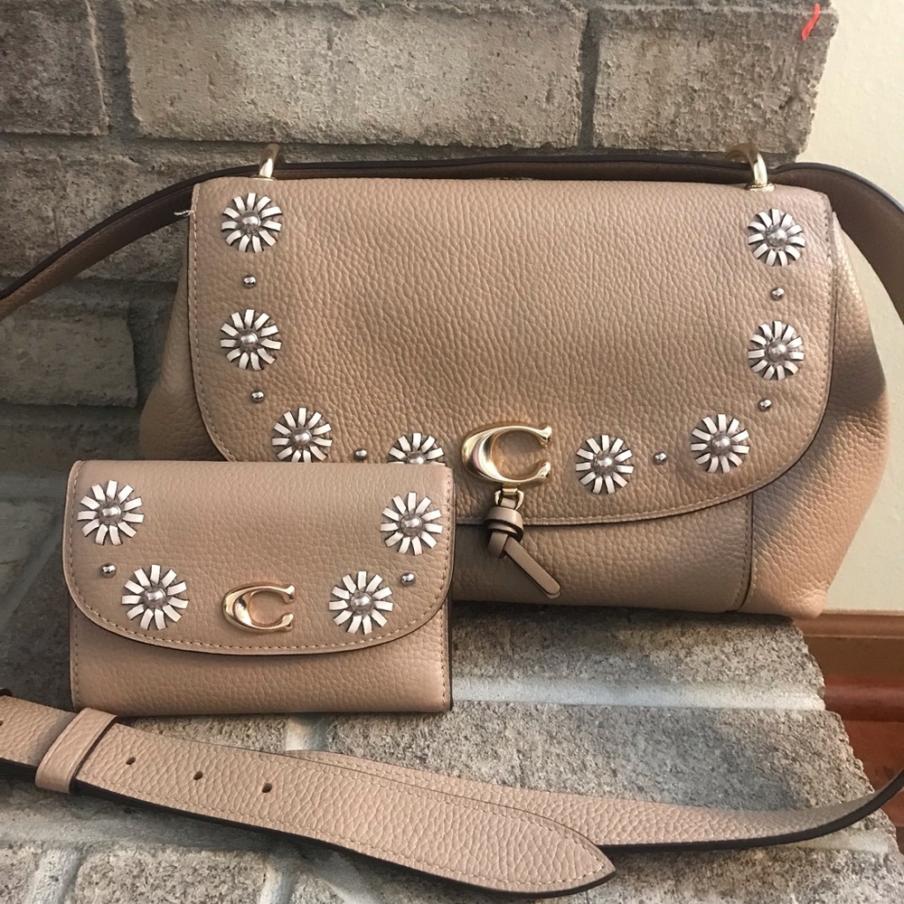 Coach Whipstitch Daisy Remi Bag & Wallet